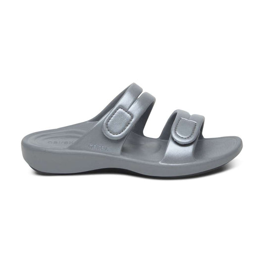 Janey Sport Slide - Grey