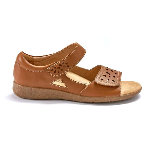 Fleur Closed Heel Sandal - Tan