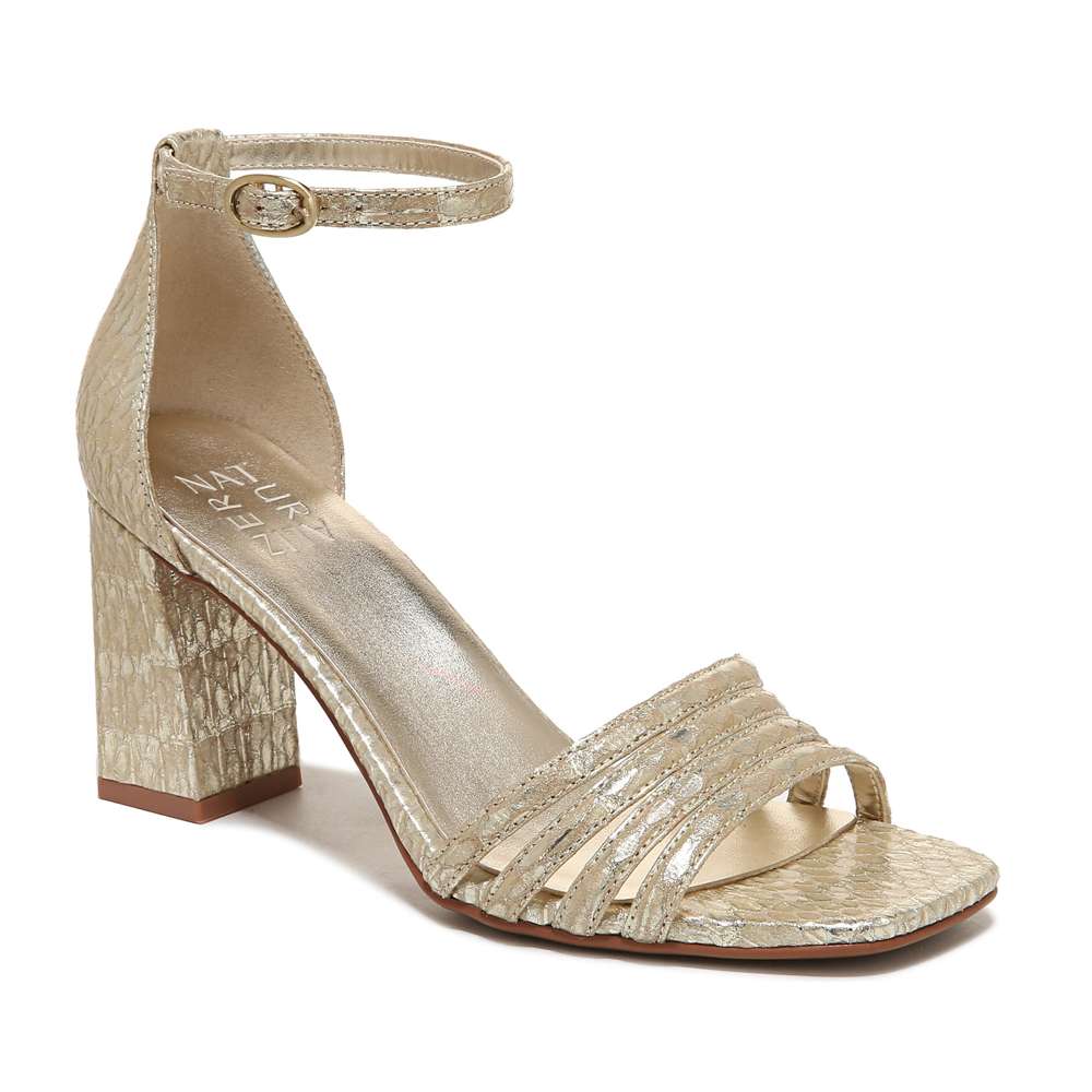 Thena Dress Sandal - Gold Metallic
