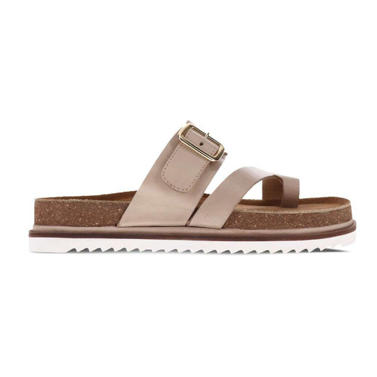 Serena Slide Sandal - Beige