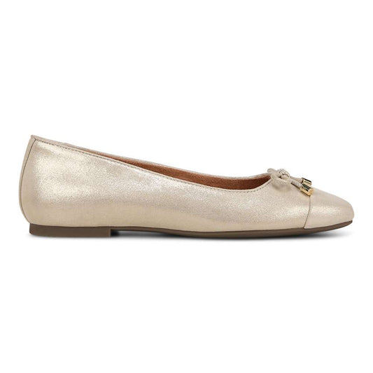 Klara Ballet Flat - Gold Leather