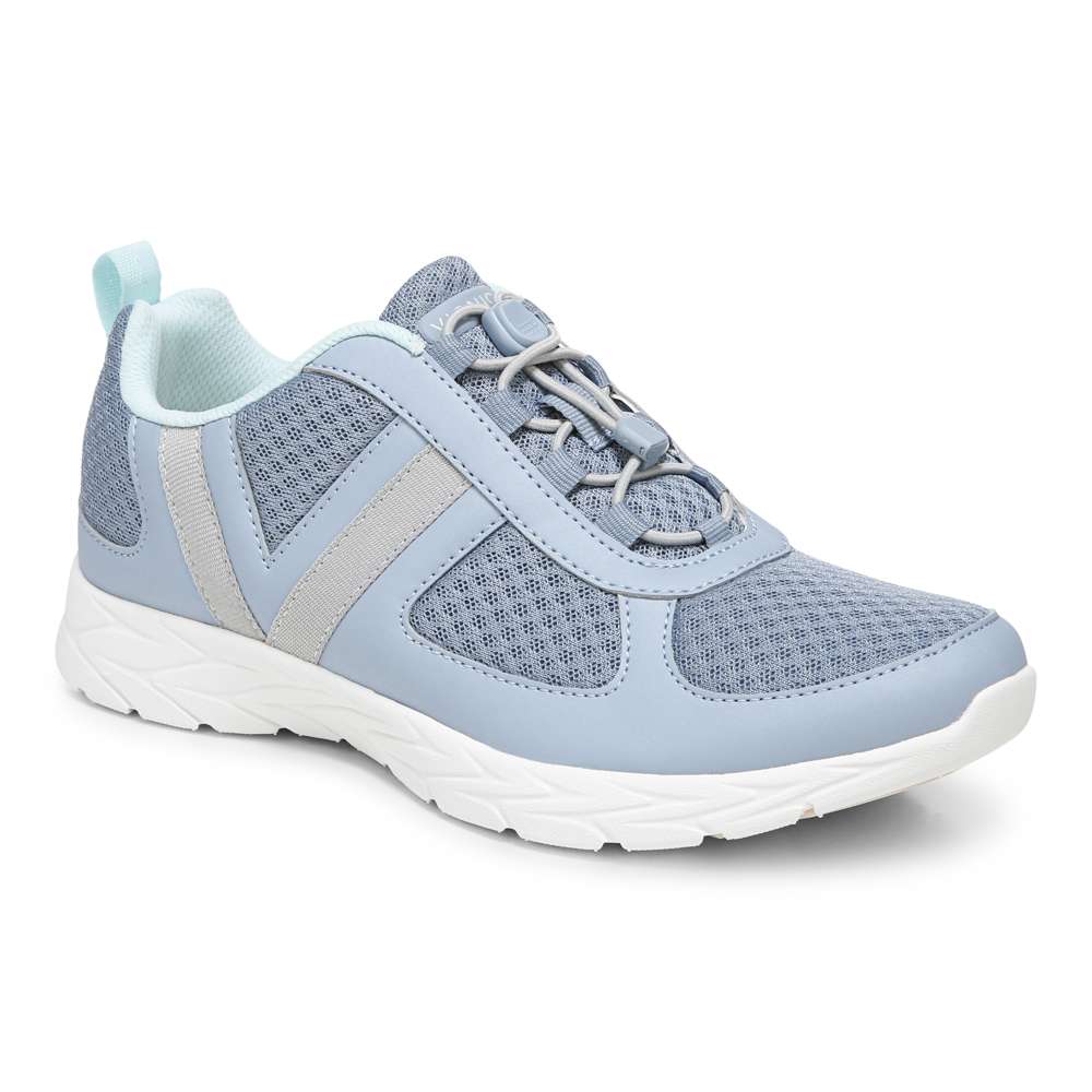 Maren Elastic Lace Sneaker - Blue