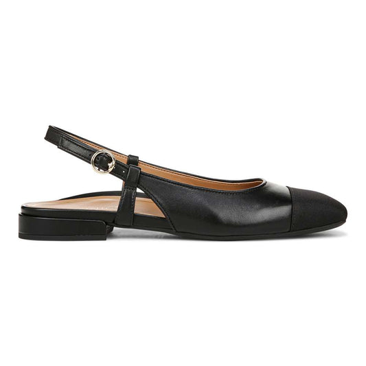 Petaluma Slingback Flat - Black