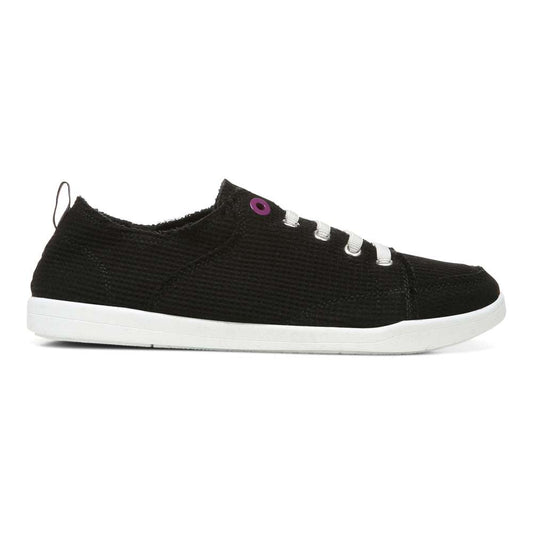 Pismo Casual Sneaker - Black Waffle Knit