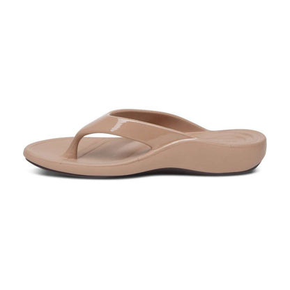 Maui Women's Toe Post Sandal - Mocha