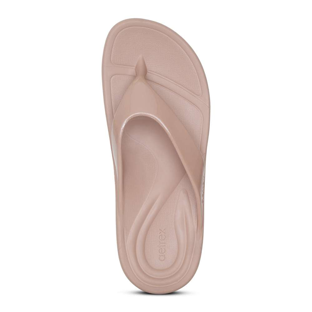 Maui Women's Toe Post Sandal - Mocha