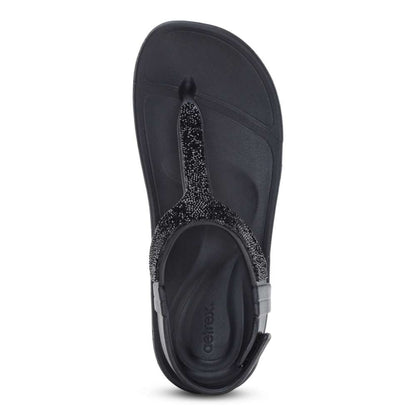 Skyler Sandals - Black Sparkle