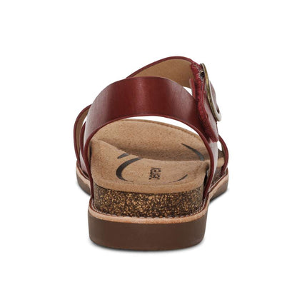 Tamara Quarter Strap Sandal - Red