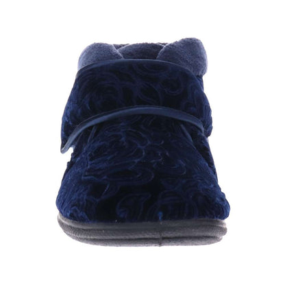 Dale Slipper - Navy Emboss