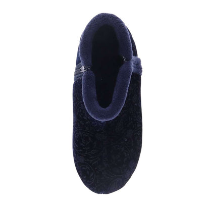 Dream Slipper Boot - Navy Emboss