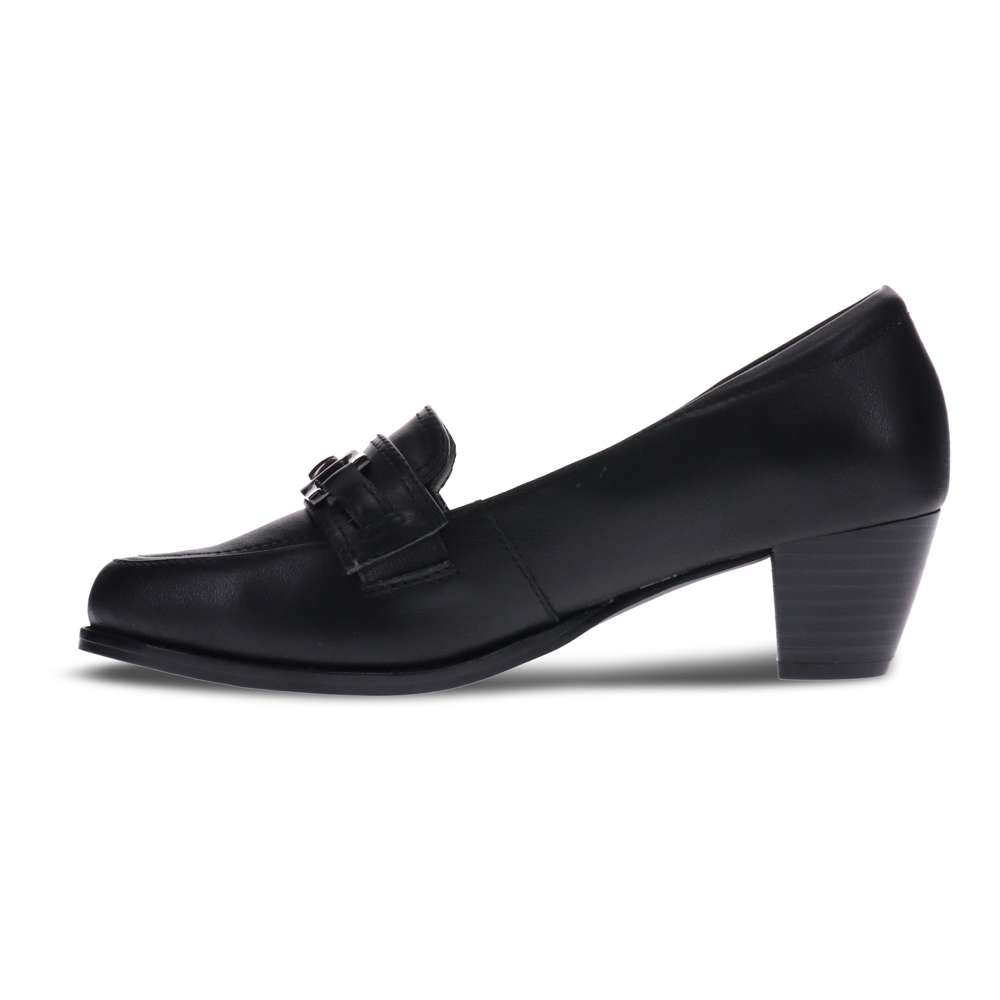 Happy Block Heel - Black