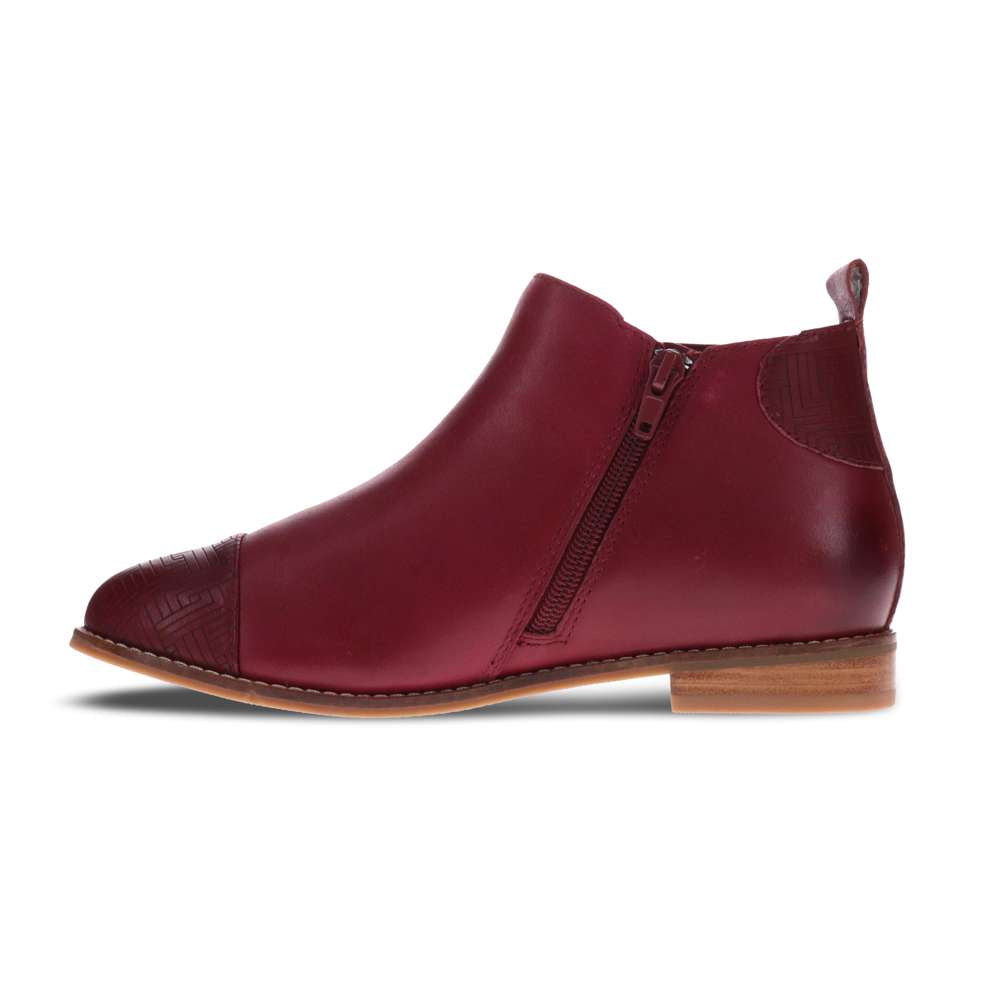 Tycoon Ankle Boot - Burgundy