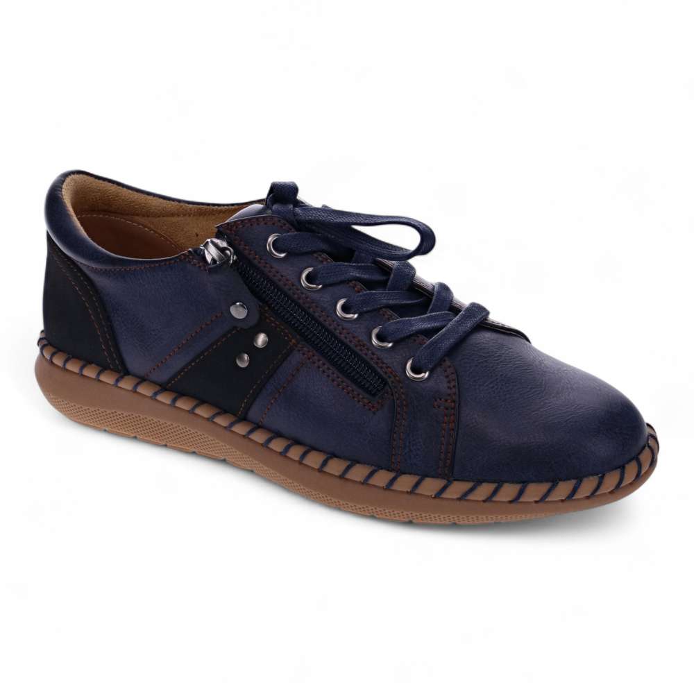 Wren Casual Shoe - Navy