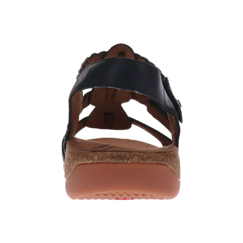 Anna Adjustable Sandal - Black