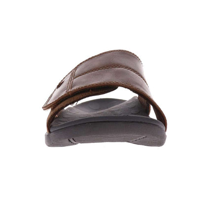 Cable Slide Sandal - Brown