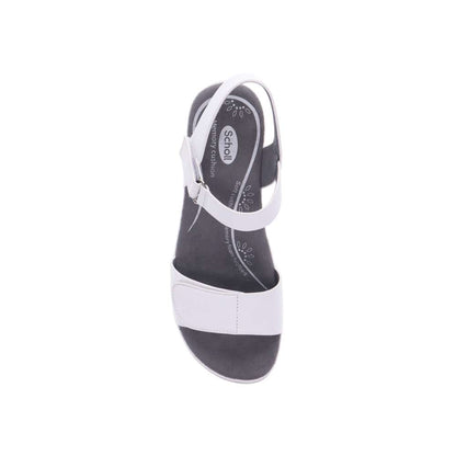 Carly Sandal - White