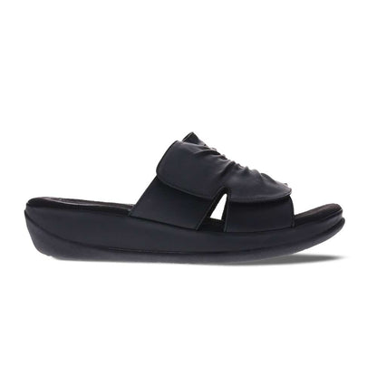 Cora Slide Sandal - Black