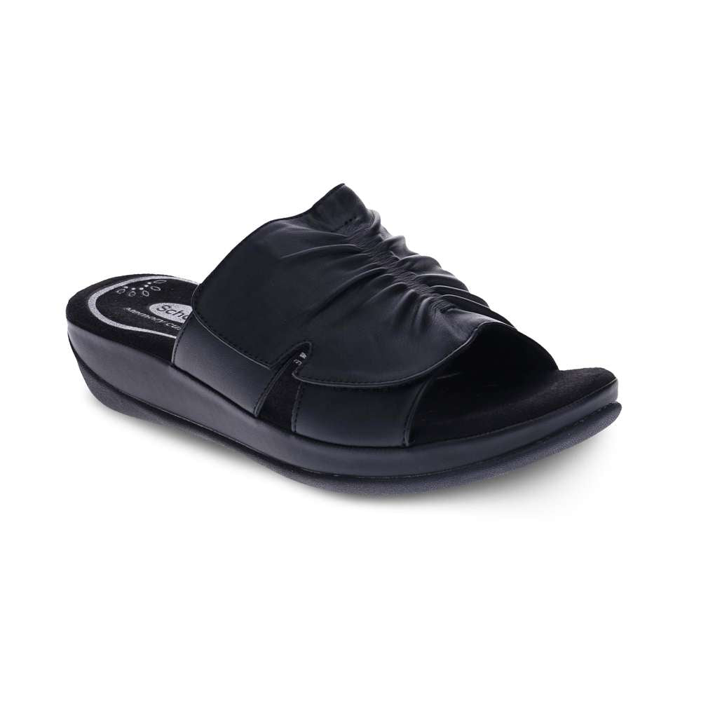 Cora Slide Sandal - Black