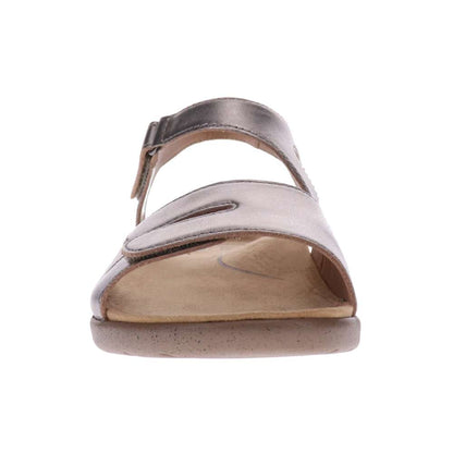 Flora Adjustable Sandal - Pewter
