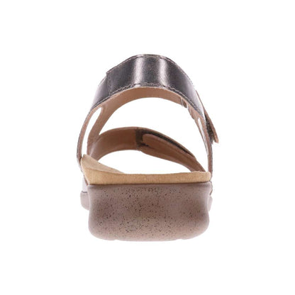 Flora Adjustable Sandal - Pewter