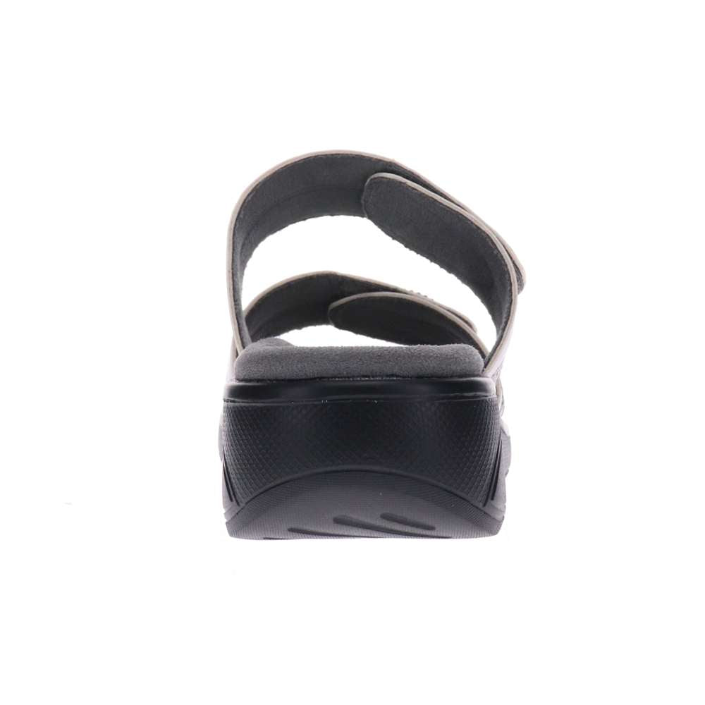 Sarah Slide Sandal - Pewter