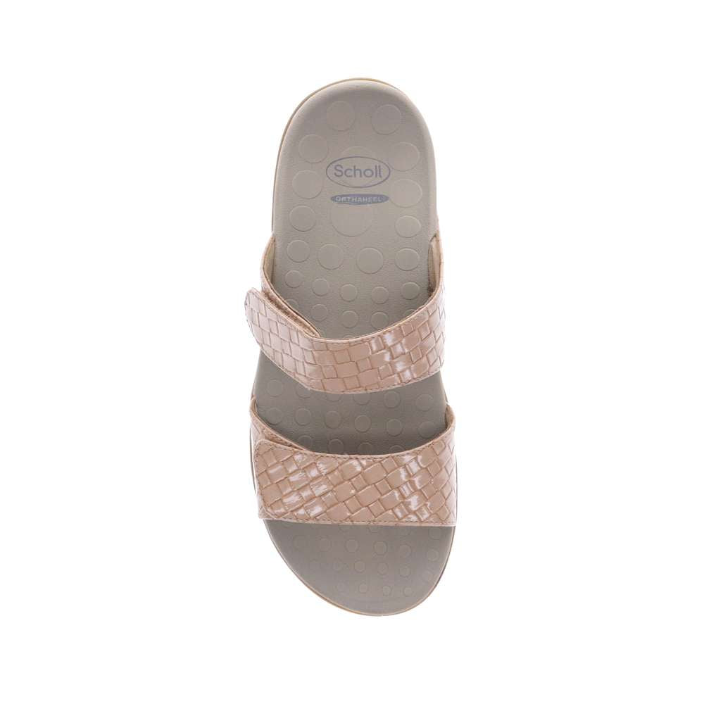 Skye Thatch Slide Sandal - Beige