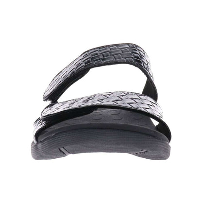 Skye Thatch Slide Sandal - Black