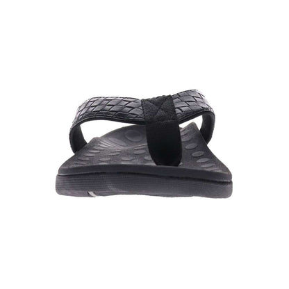 Sonoma Brick Toe Post Sandal - Black