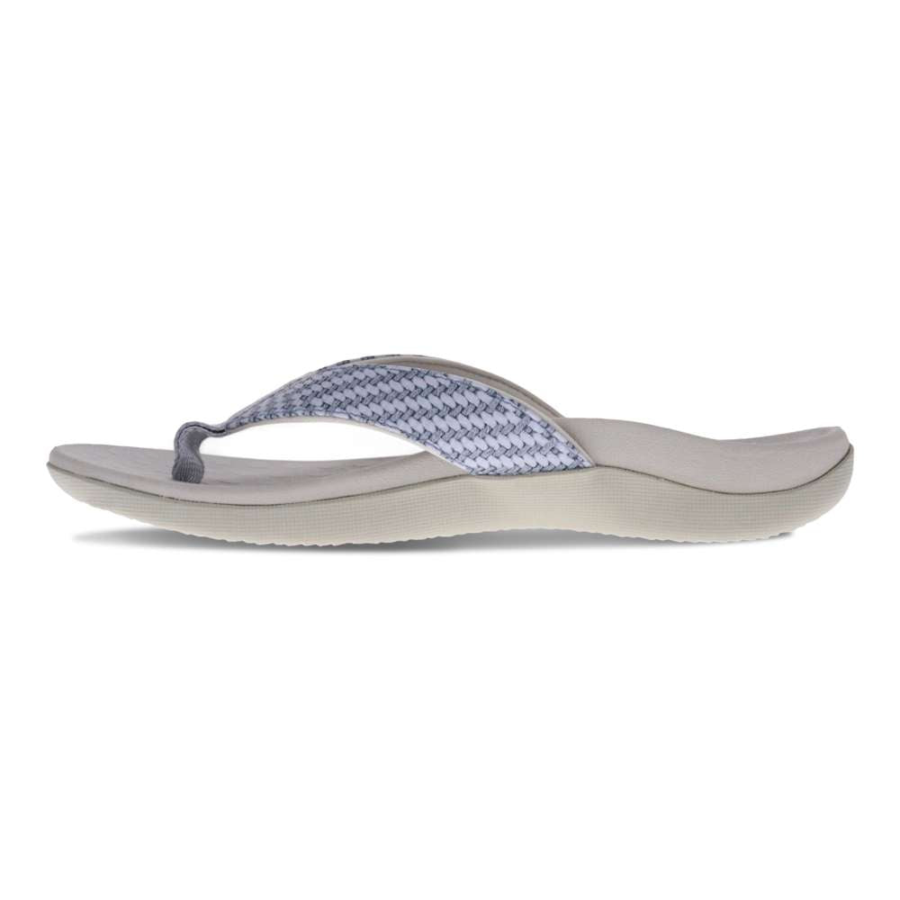 Sonoma Raffia Toe Post Sandal - Denim