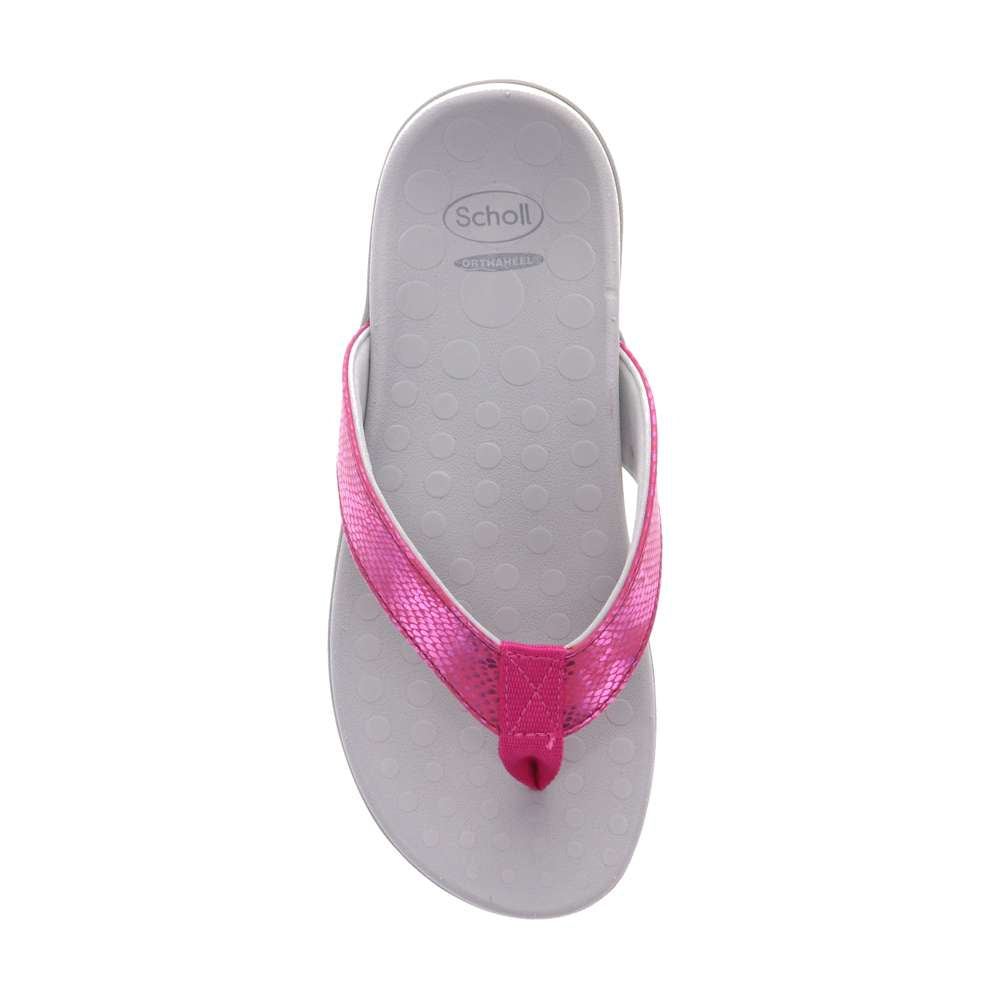 Sonoma Snake Toe Post Sandal - Pink Snake