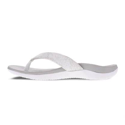 Sonoma Shimmer Toe Post Sandal - White