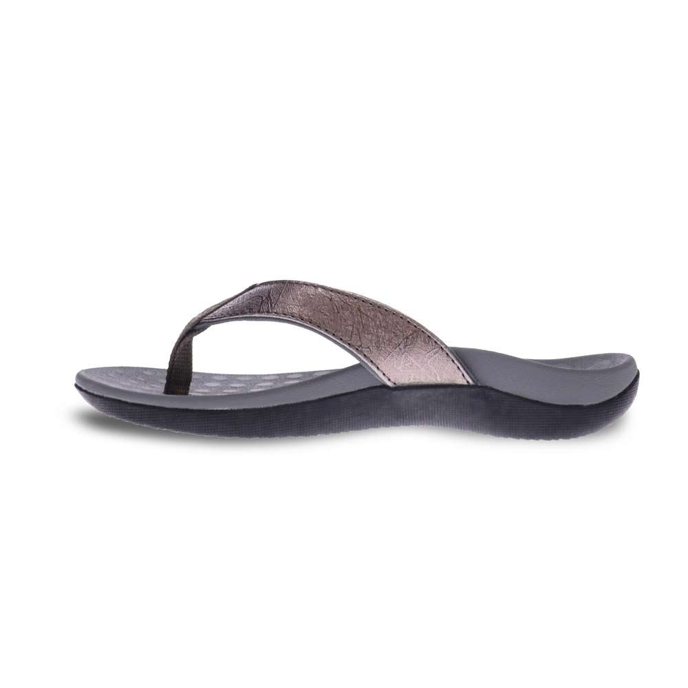 Sonoma Toe Post Sandal - Pewter Thatcher