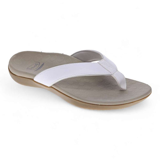 Sonoma Smooth Toe Post Sandal - White