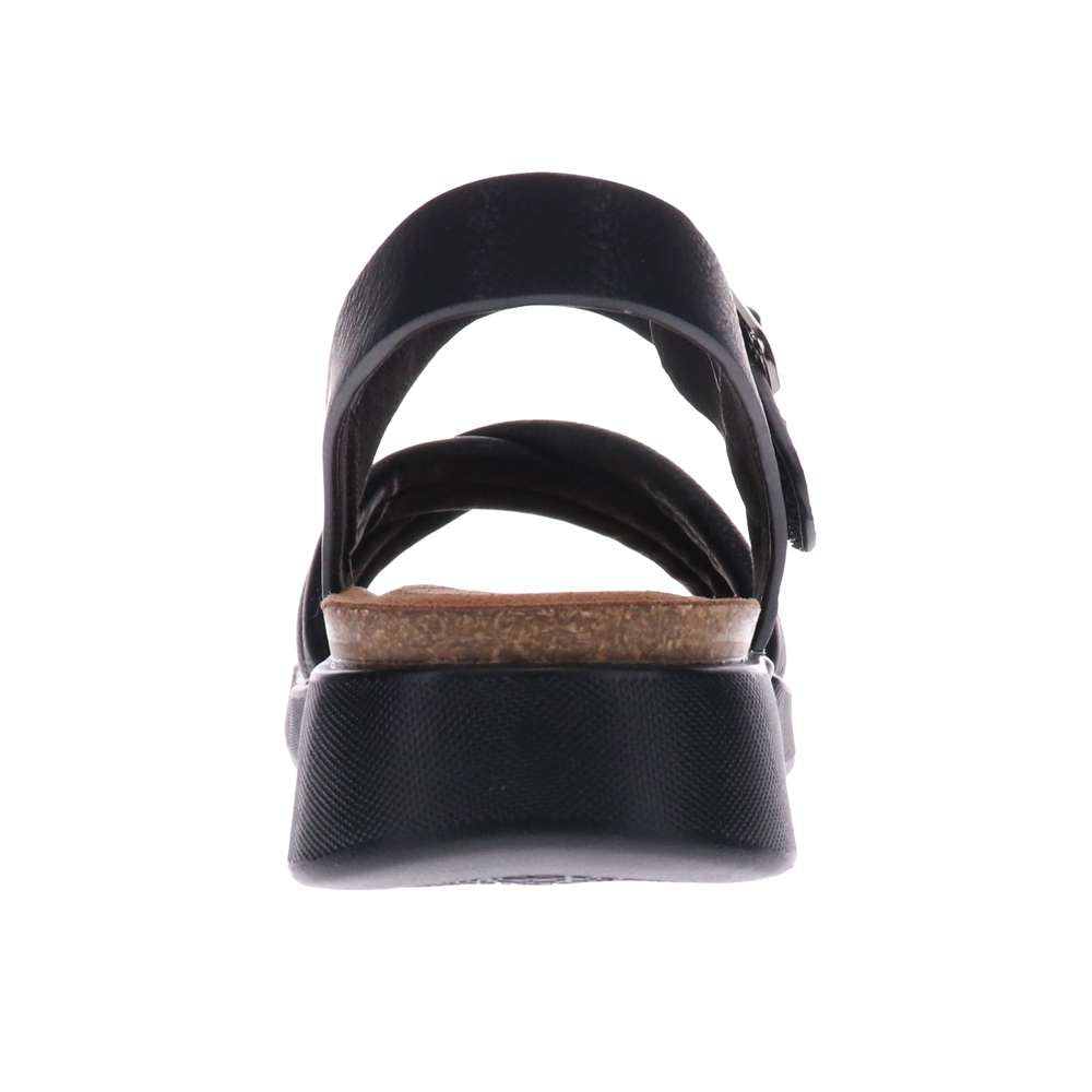 Tatum Adjustable Sandal - Black