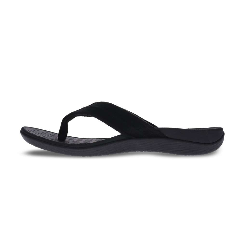 Whack Toe Post Sandal - Black
