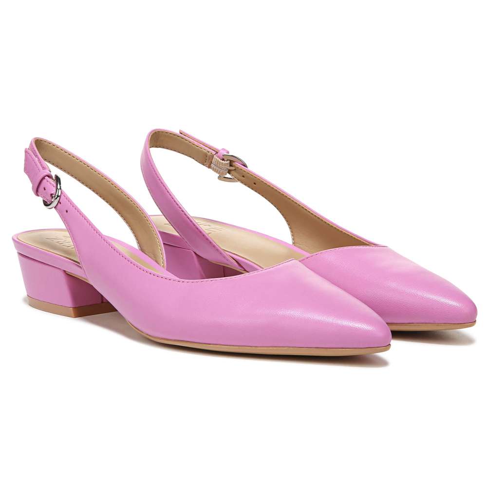 Banks Slingback - Wild Rose Leather