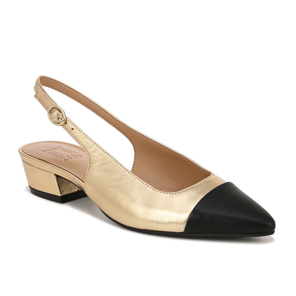 Banks Slingback - Dark Gold/Black