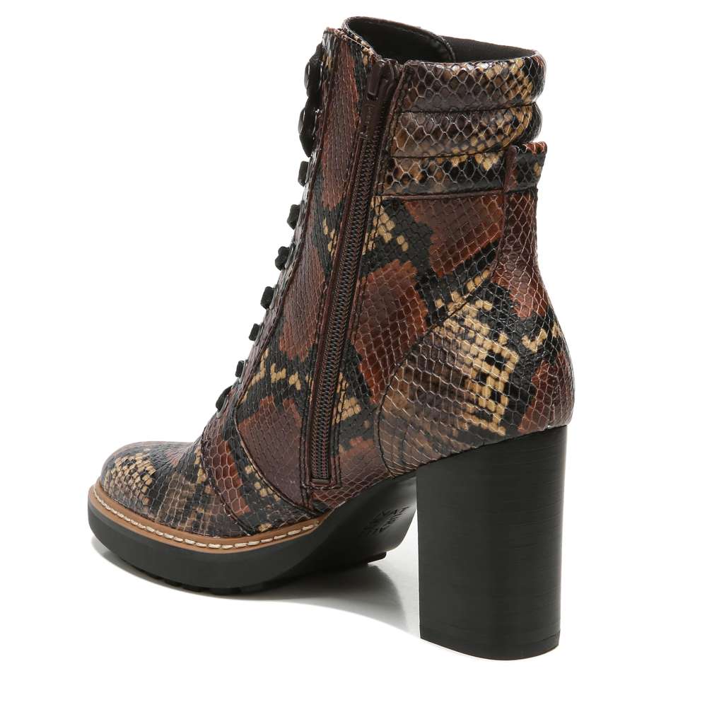 Callie Bootie - Tan Snake