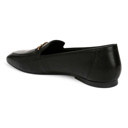 Cecilia Loafer - Black Tumbled