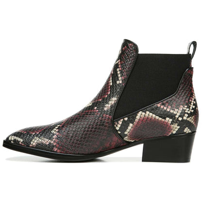Hailey Bootie - Red Snake