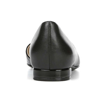 Hayden Demi d'Orsay Flat - Black Leather