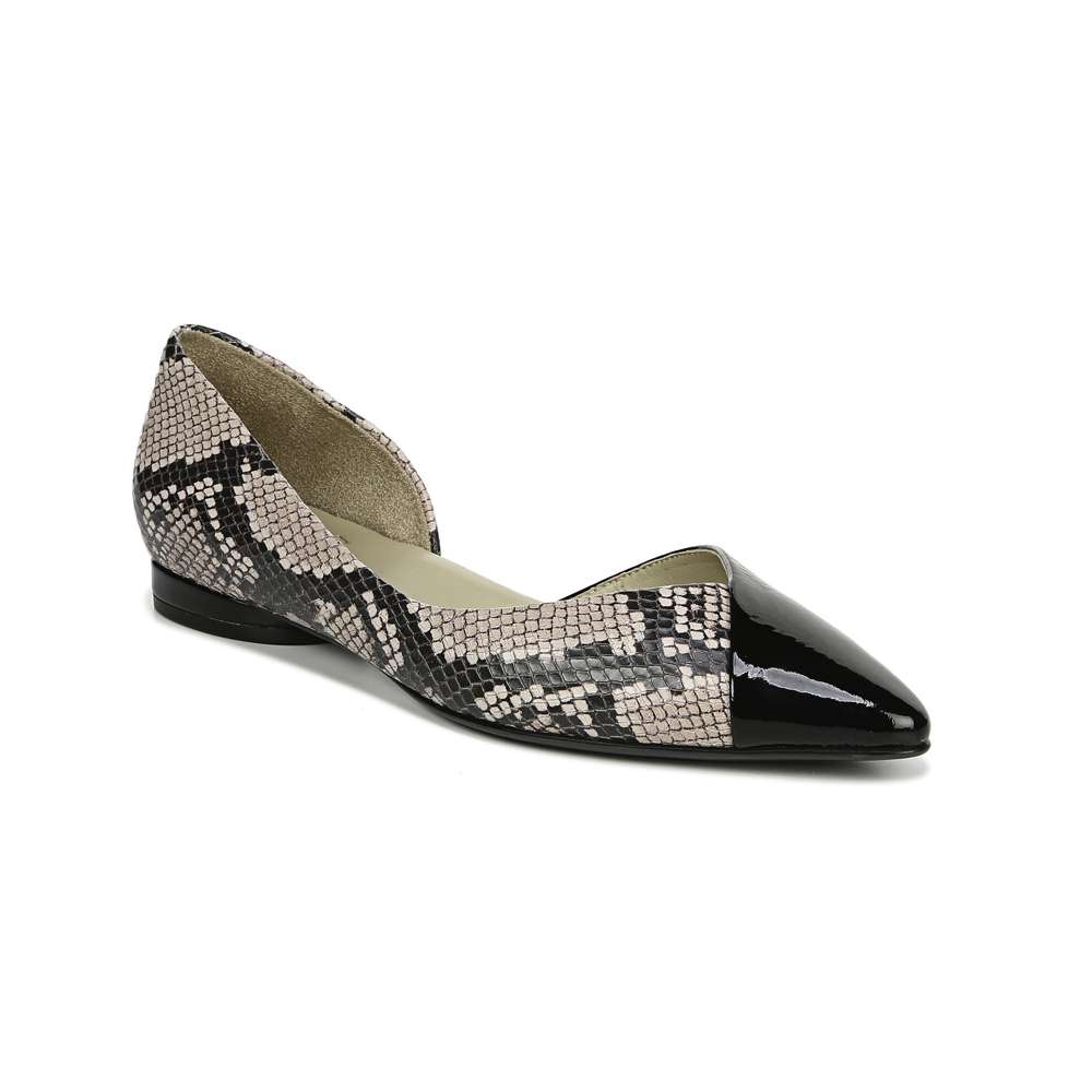 Hayden Demi d'Orsay Flat - Rose Snake