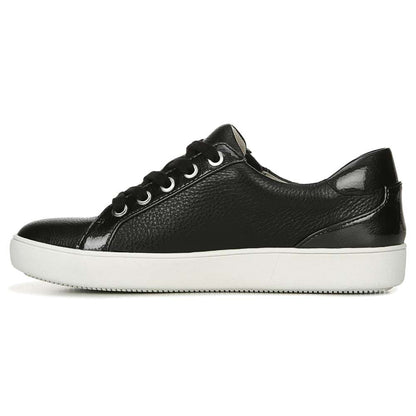 Macayla Casual Sneaker - Black Leather
