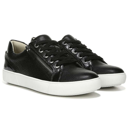 Macayla Casual Sneaker - Black Leather