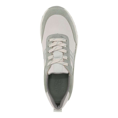 Shay Jogger Lace Up Sneaker - White/Green