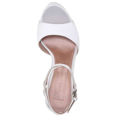 Ai Dress Sandal - Silk White Satin
