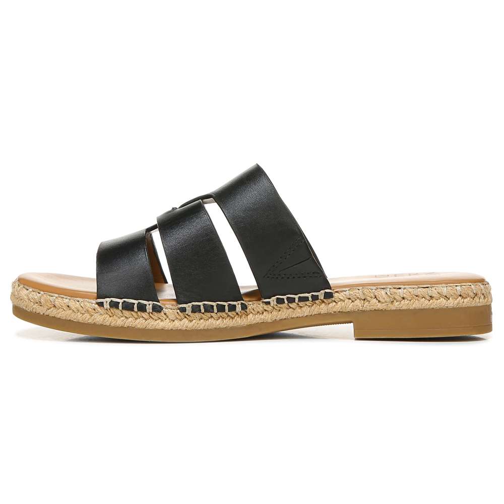 Arden Slide Sandal - Black