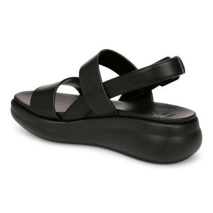 Coast Sandal - Black Tumble