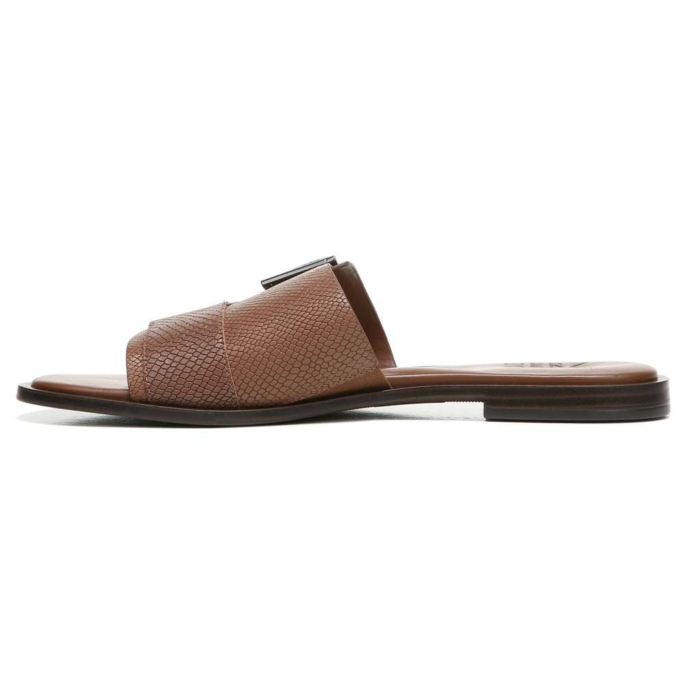 Faryn Slide Sandal - Brazil Nut