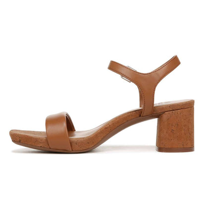 Izzy Heeled Sandal - English Tea